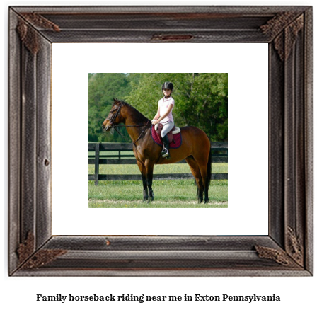 family horseback riding near me in Exton, Pennsylvania